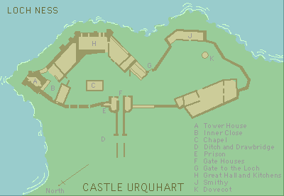 Plan of th castle